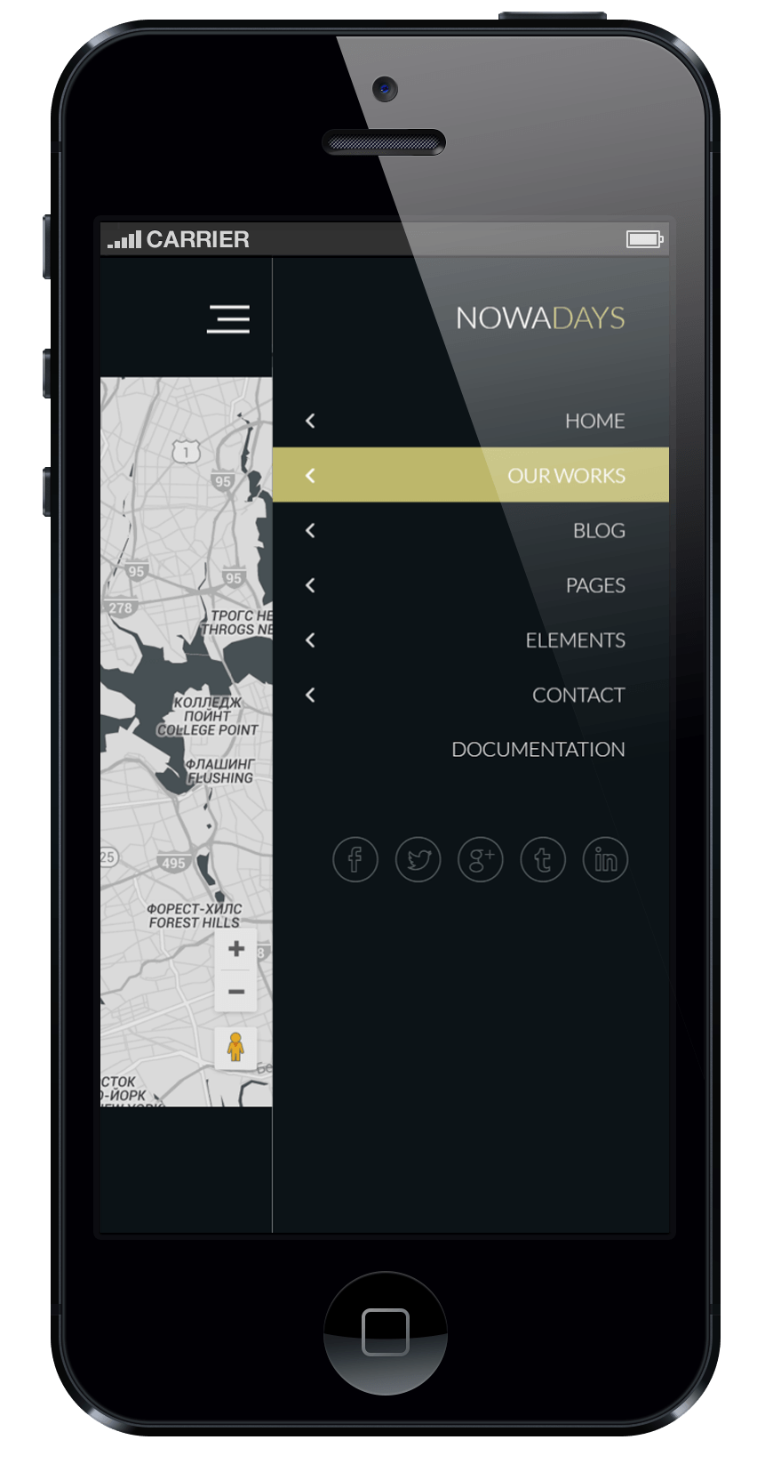 iphone5-black-darkkhaki